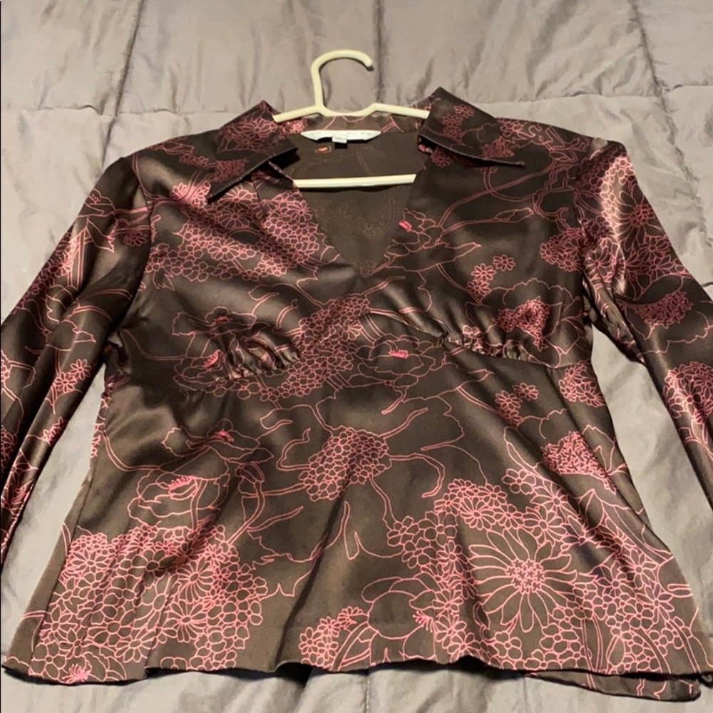 Trina Turk Long sleeve Antique Blouse
